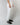 FW20 White Embroidered Side Striped Perth Sweatpants