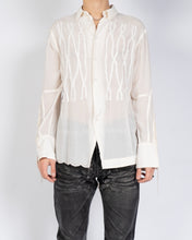 Load image into Gallery viewer, Ivory Embroidered Shirt