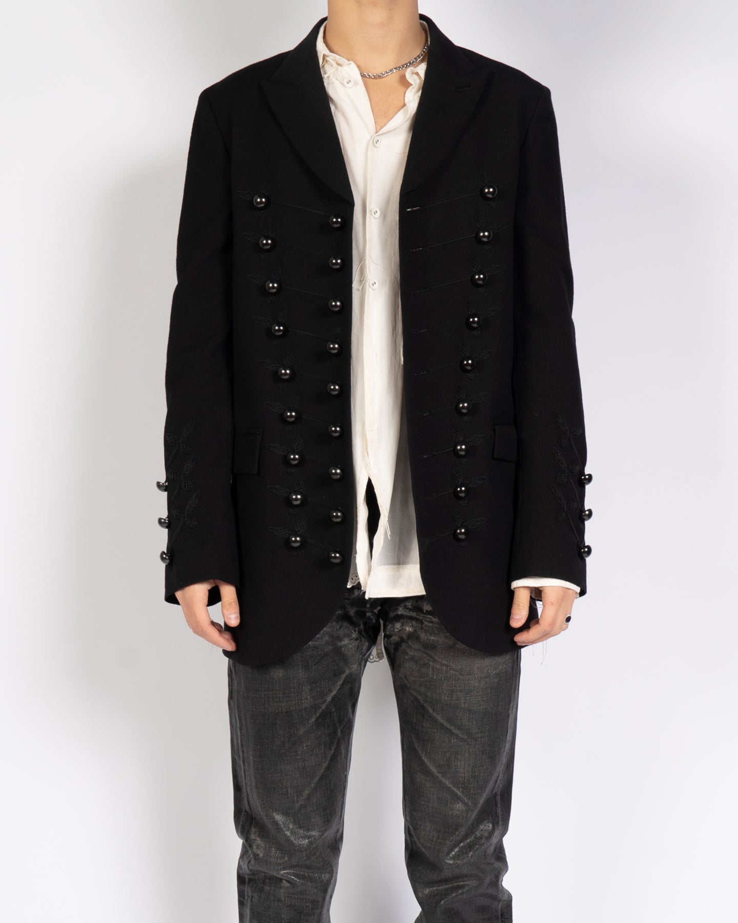 Black Barocque Blazer