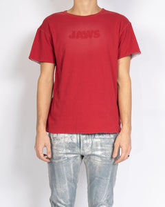 SS19 Jaws Distressed Double Layer T-Shirt