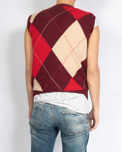 Multicolor Wool Sweater Vest