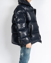 Load image into Gallery viewer, Dark Blue Oversized Puffer Jacket