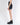 SS17 Leather Blue-Zip Skirt