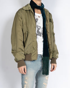 SS13 Washed Green Military Bomber Jacket
