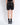 SS20 Miza Black Leather Shorts