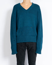 Load image into Gallery viewer, Distressed V-Neck Knit
