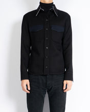 Load image into Gallery viewer, FW17 Black Colorblock Western Shirt