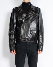 Load image into Gallery viewer, SS18 Steven Sprouse Screenprinted Leather Biker Jacket