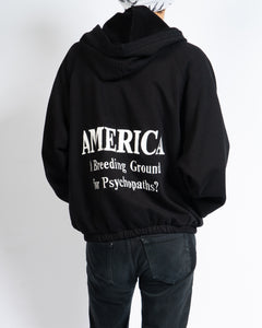 America Embroidered Zip-Up