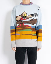 Load image into Gallery viewer, FW18 Coyote Distressed Looney Tunes Knit