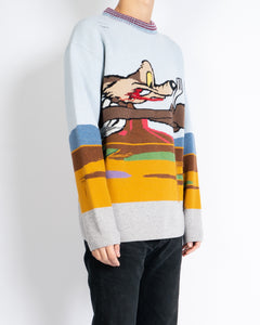 FW18 Coyote Distressed Looney Tunes Knit