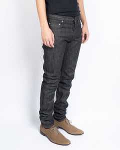 Dark Grey Japanese Denim