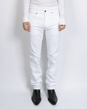 Load image into Gallery viewer, Straight Leg White Patched Denim