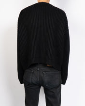 Load image into Gallery viewer, Jaws Distressed Knit Sweater