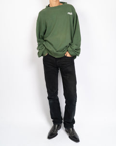 SS16 Oversized Reversible Polizei Crewneck