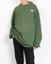 Load image into Gallery viewer, SS16 Oversized Reversible Polizei Crewneck