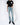 SS10 Classic Light Washed Denim with Red Paint