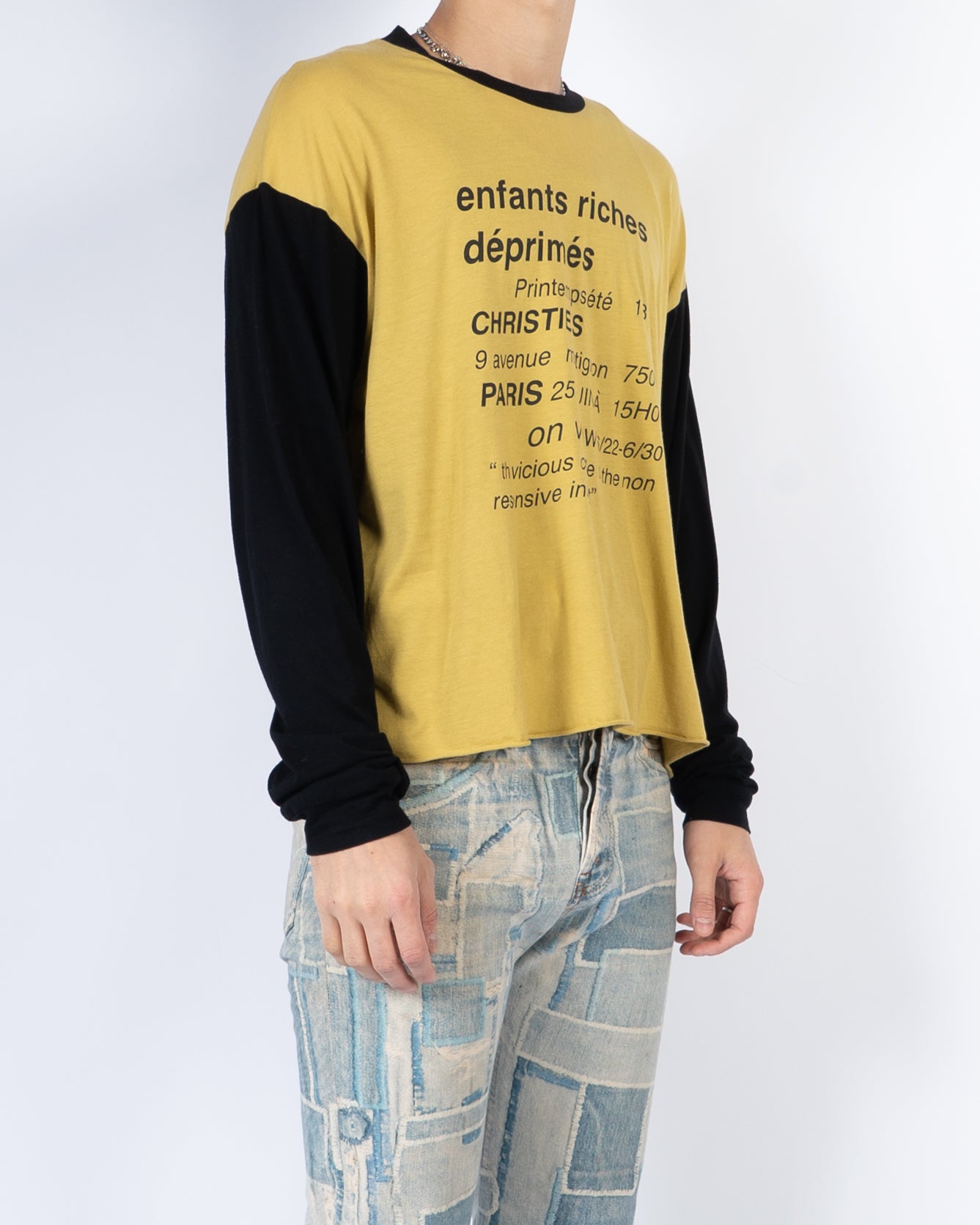 Christies Yellow Logo Longsleeve