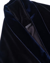 Load image into Gallery viewer, FW15 Oversized Black Velvet Kimono