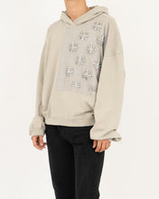 Load image into Gallery viewer, SS20 Grey Hand Embellished Perth Hoodie