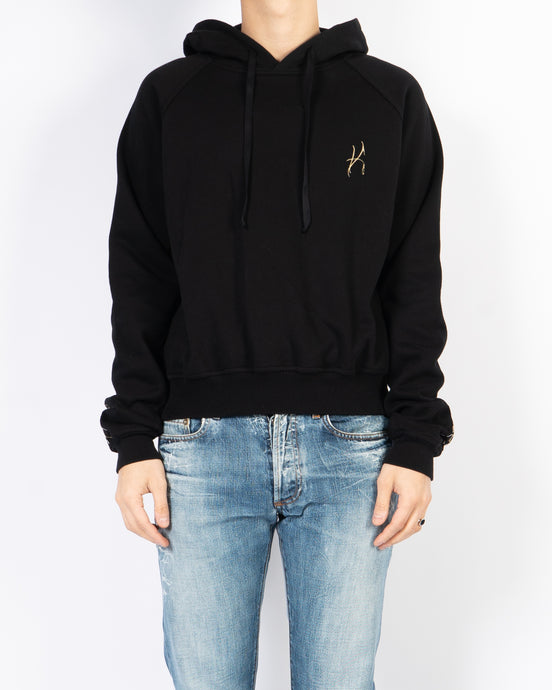 FW20 Embroidered Logo Tape Hoodie