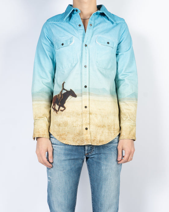 Cowboy Printed Western Shirt