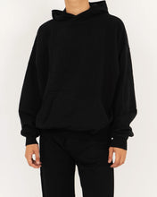 Load image into Gallery viewer, Black Oversized Perth Hoodie