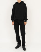 Load image into Gallery viewer, Black Oversized Perth Hoodie