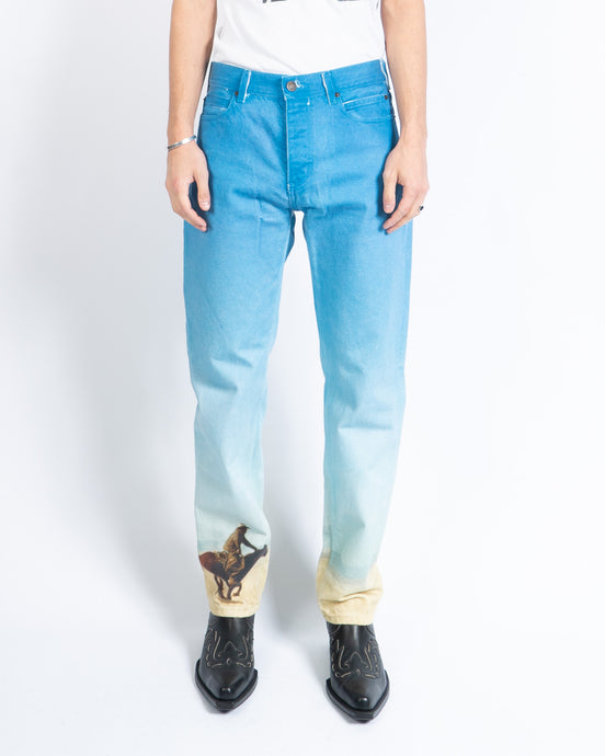 Cowboy Printed Denim