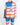 SS18 American Flag Printed Denim Shirt