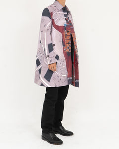 FW18 2001: A Space Odyssey Printed Coat