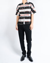 Load image into Gallery viewer, FW18 Split Lipstick Striped Shirt