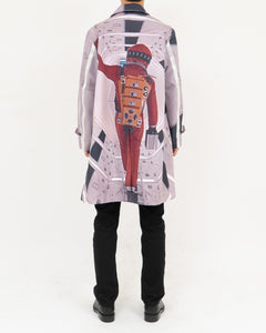 FW18 2001: A Space Odyssey Printed Coat