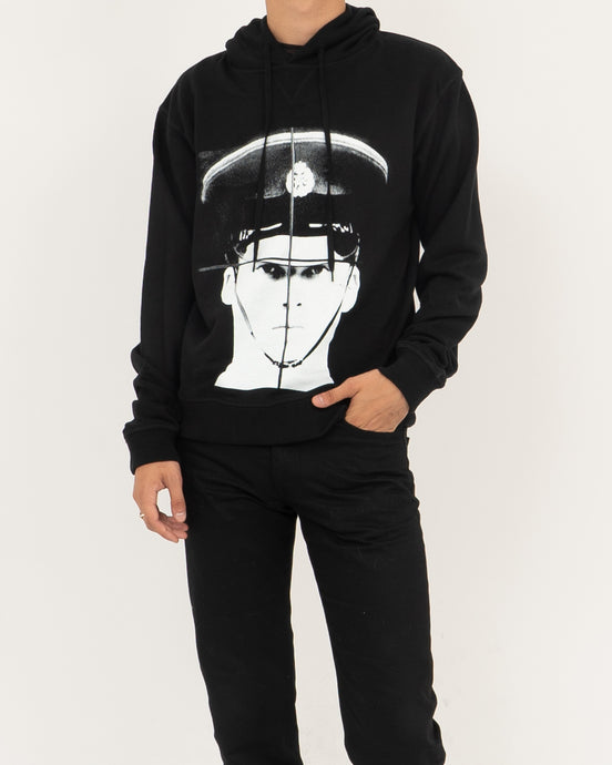 Police Man Printed Hoodie