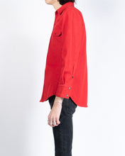 Load image into Gallery viewer, Est. Red Western Denim Shirt