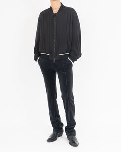 SS19 Chiffon Silk Bomber
