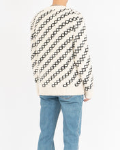 Load image into Gallery viewer, SS19 Beige Yale Intarsia Knit