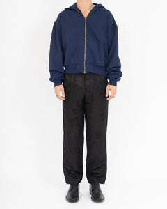 SS21 Blue Embroidered Hoodie
