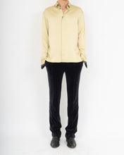 Load image into Gallery viewer, FW19 Yellow Satin Contrast Shirt