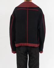Load image into Gallery viewer, FW17 Wool Aviator Jacket Red/Black 1 of 1 Sample