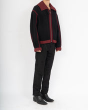 Load image into Gallery viewer, FW17 Wool Aviator Jacket Red/Black 1 of 1 Sample