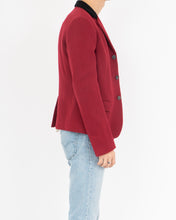 Load image into Gallery viewer, FW17 Red Velvet Collar Sample Blazer