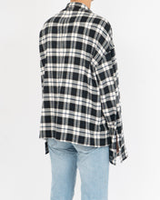 Load image into Gallery viewer, FW17 Mandarin Collar Checked Wool Flannel