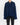 FW17 Mandarin Collar Wool Shirt Blue/Black