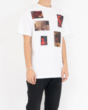 Load image into Gallery viewer, White David Lynch Print T-Shirt