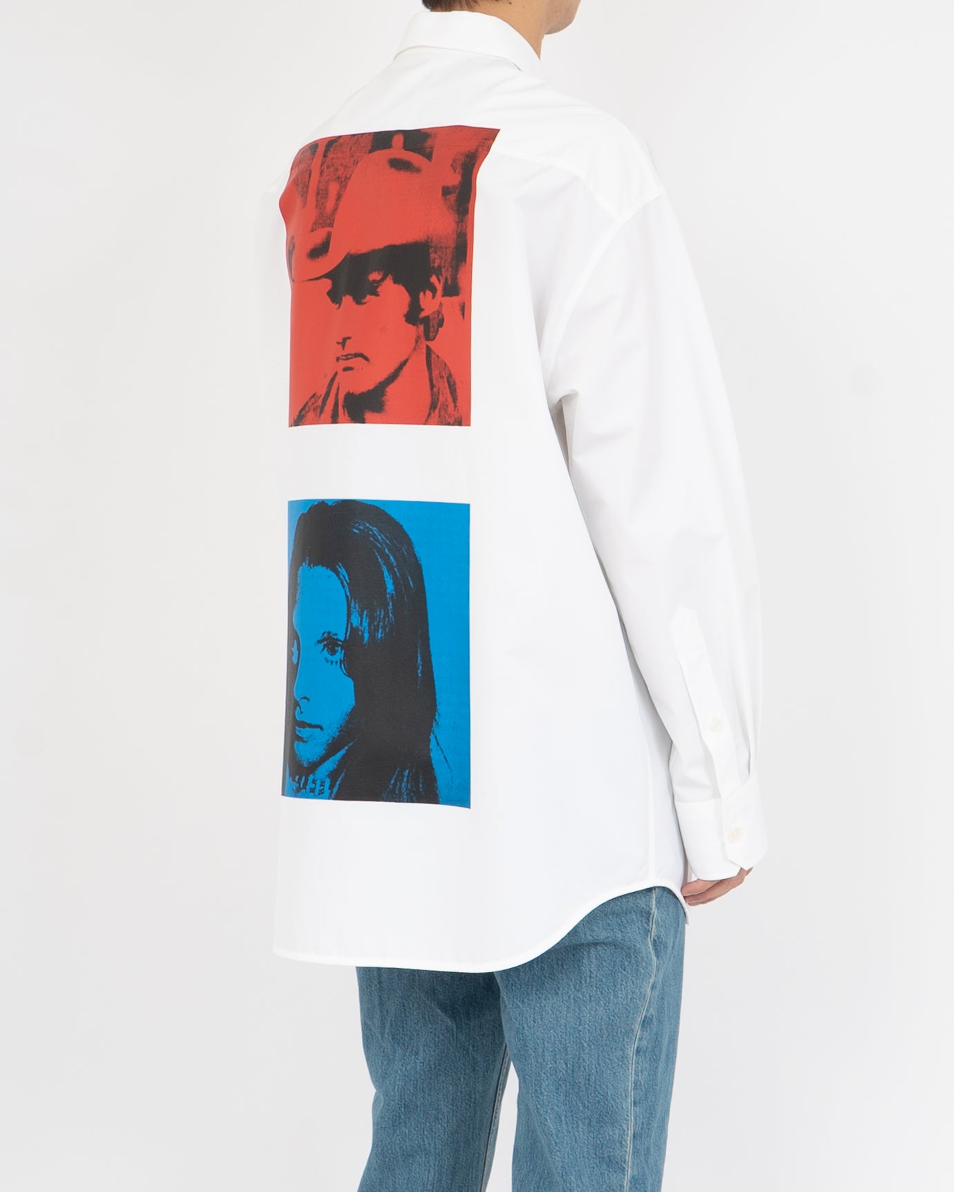 Oversized Andy Warhol Printed Shirt