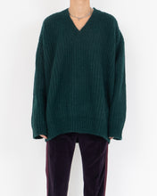 Load image into Gallery viewer, FW18 Forrest Green Oversized Mohair Knit