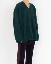 Load image into Gallery viewer, FW18 Forrest Green Oversized Mohair Knit