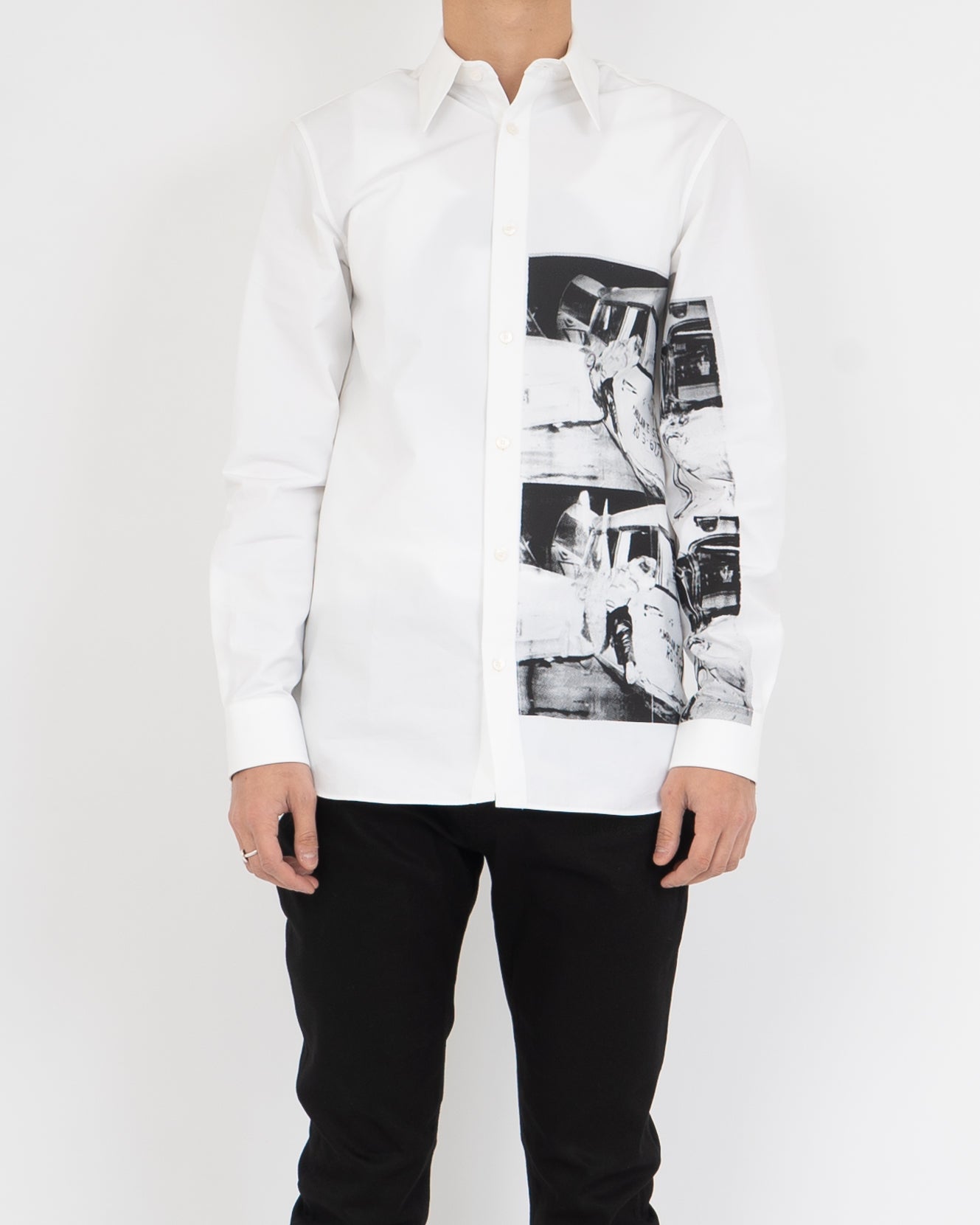 Ambulance Disaster Printed Shirt