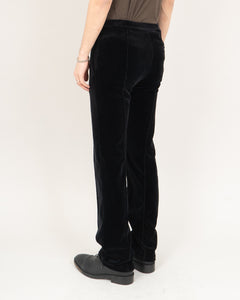 FW20 Black Velvet Trousers
